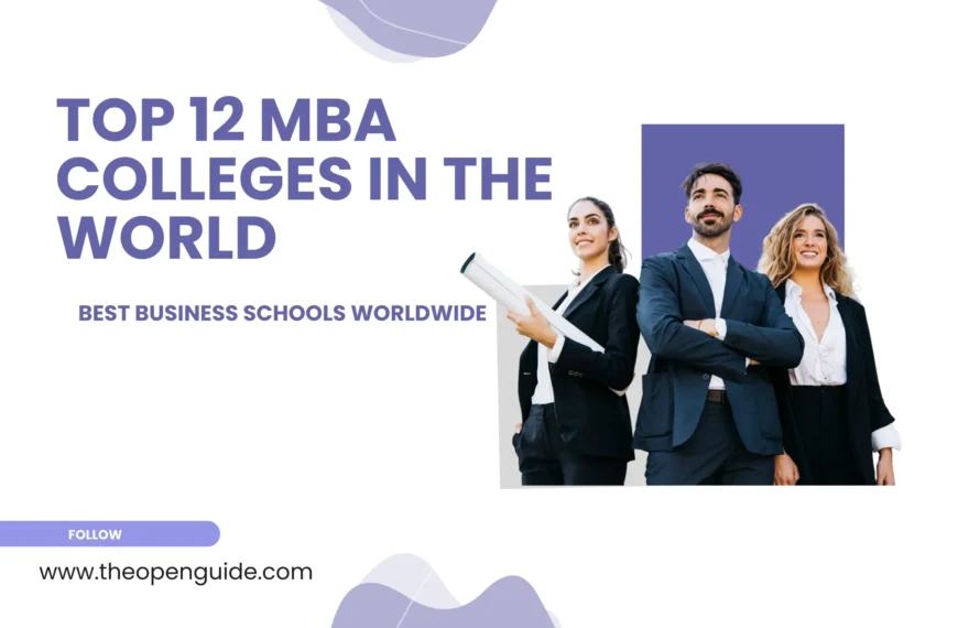 Top 12 MBA Colleges in the World