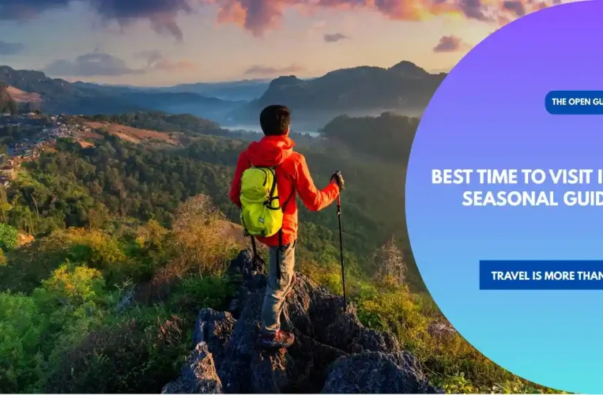 Best time to travel India