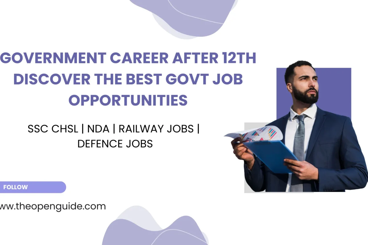 Government job after 12th