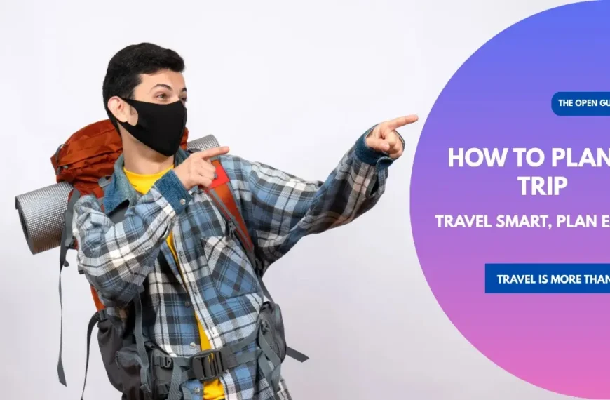 How to plan a trip