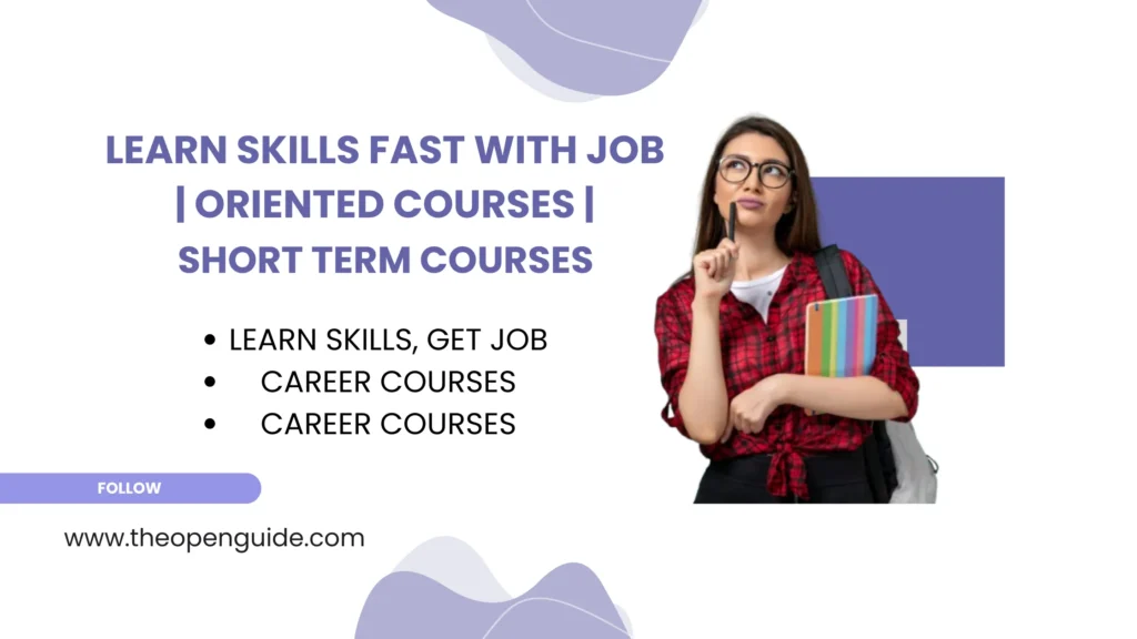 Short Term Job Oriented Courses