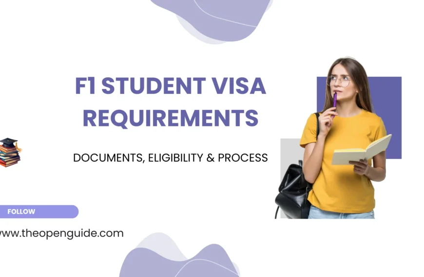 F1 Visa Requirements