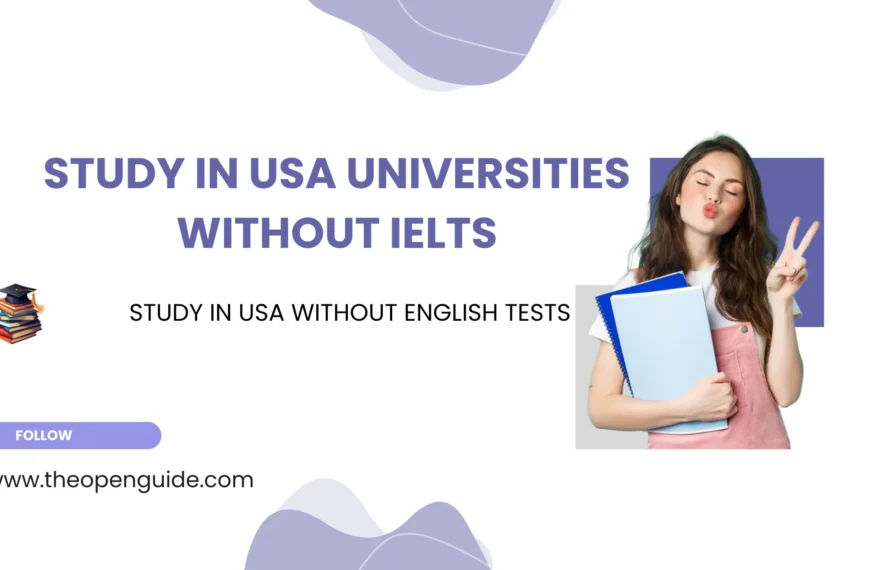 Study in USA Without IELTS