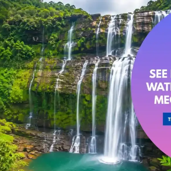 Waterfalls in Meghalaya